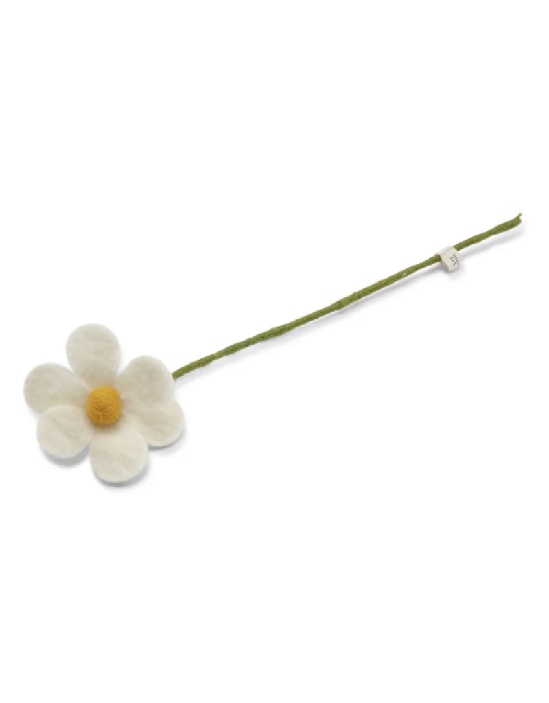 Gry & Sif Simple flower - white