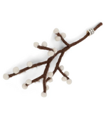 Gry & Sif Mini Branch w/White Berries