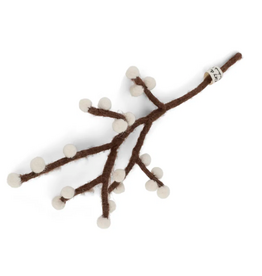 Gry & Sif Mini Branch w/White Berries