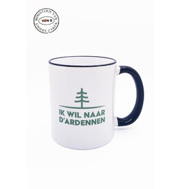 Ministerie van Unieke Zaken Mok 'Ik wil naar d'Ardennen'