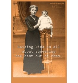 Ministerie van Unieke Zaken Wenskaart Ministerie van Unieke Zaken - 'Raising kids'