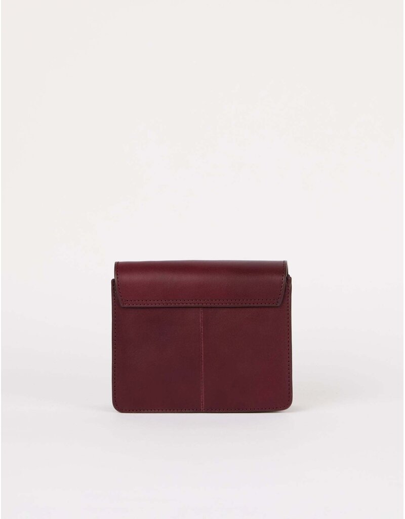O MY BAG Audrey Mini Dark Cherry Classic Leather