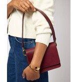 O MY BAG Audrey Mini Dark Cherry Classic Leather