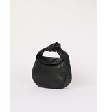 O MY BAG Coco Croissant - Black Soft Grain Leather