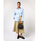 O MY BAG Coco Croissant - Black Soft Grain Leather