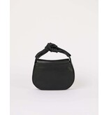 O MY BAG Coco Croissant - Black Soft Grain Leather