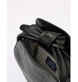 O MY BAG Coco Croissant - Black Soft Grain Leather