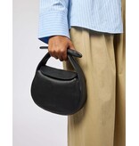 O MY BAG Coco Croissant - Black Soft Grain Leather