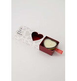 Zusss Set van 2 geurkaarsjes in doosje 'be my love story'
