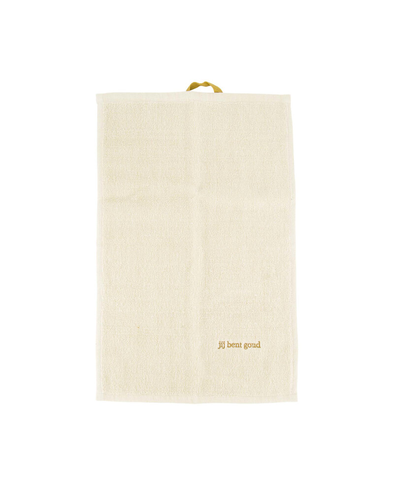 Zusss Gastendoekje 'Jij bent goud'