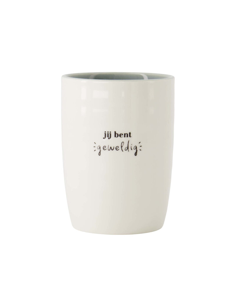 Zusss Koffiemok 'Jij bent geweldig'