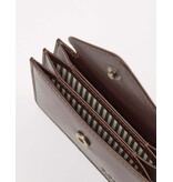 O MY BAG Harmonica Wallet - Chocolate Classic