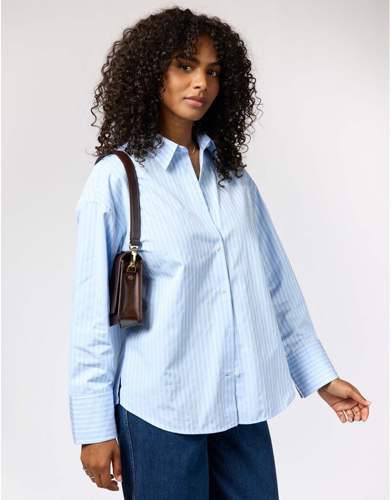 O MY BAG Audrey Mini Dark Chocolate Classic Leather