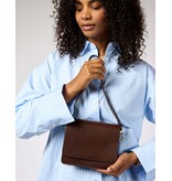 O MY BAG Audrey Mini Dark Chocolate Classic Leather