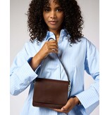 O MY BAG Audrey Mini Dark Chocolate Classic Leather