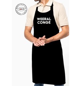 Ministerie van Unieke Zaken Keukenschort - 'Weeral congé'