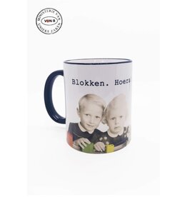 Ministerie van Unieke Zaken Mok 'Blokken. Hoera'