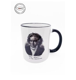 Ministerie van Unieke Zaken Mok 'Say What' - Beethoven