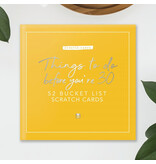Gift Republic Bucket list scratch cards -  Things to do before you're 30
