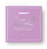 Gift Republic Bucket list scratch cards - Things to do with mom