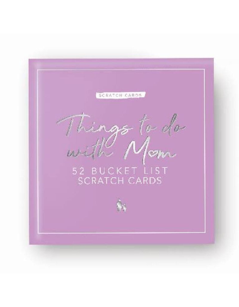 Gift Republic Bucket list scratch cards - Things to do with mom