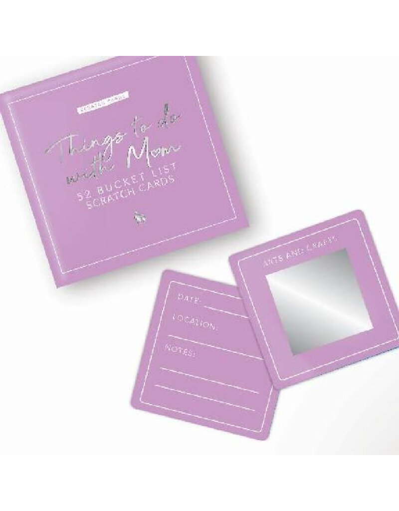 Gift Republic Bucket list scratch cards - Things to do with mom