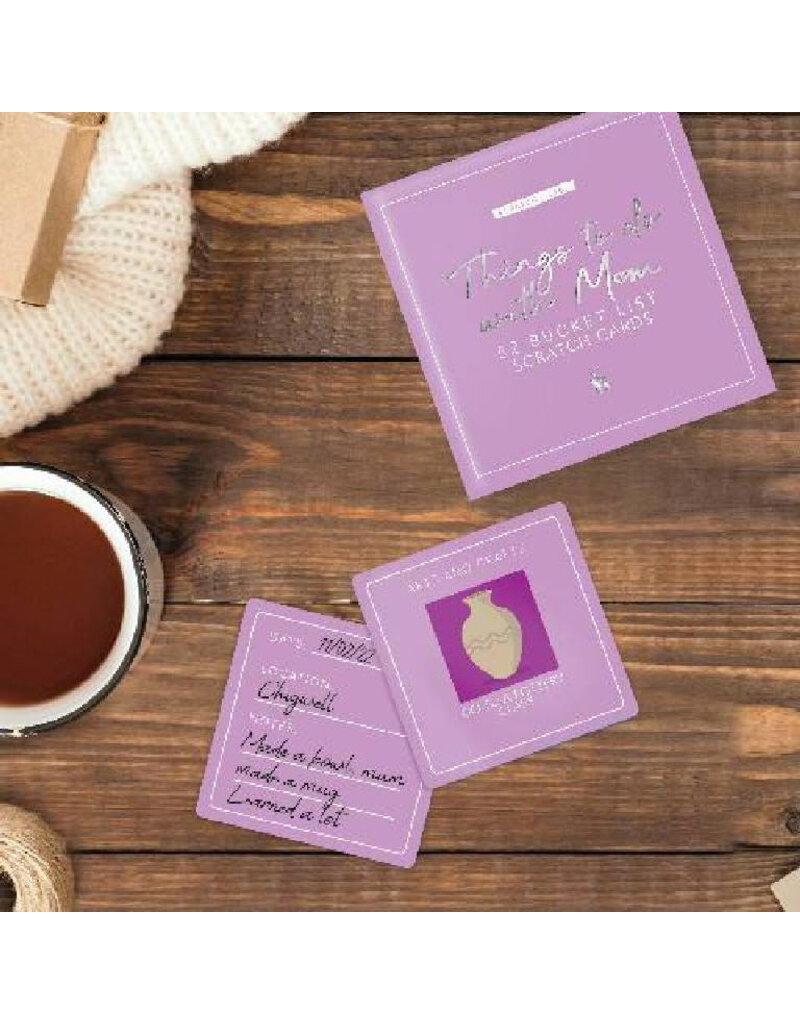 Gift Republic Bucket list scratch cards - Things to do with mom