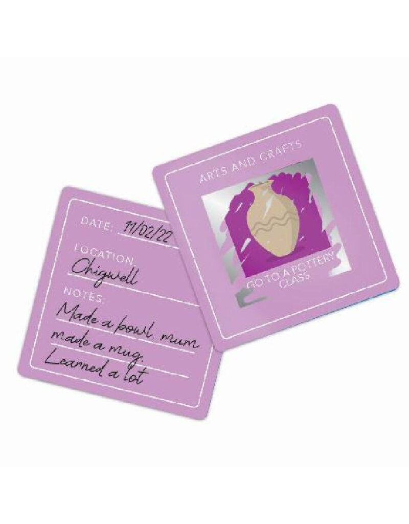 Gift Republic Bucket list scratch cards - Things to do with mom