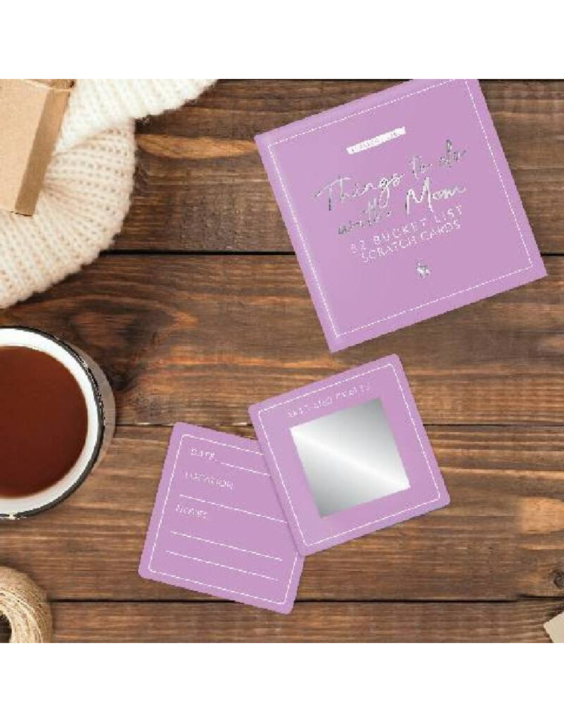 Gift Republic Bucket list scratch cards - Things to do with mom