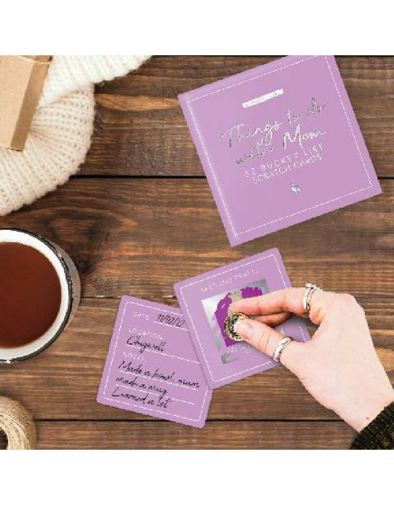 Gift Republic Bucket list scratch cards - Things to do with mom