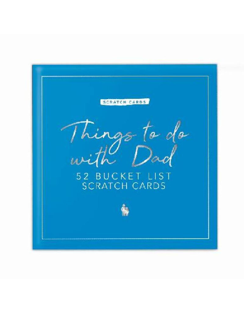 Gift Republic Bucket list scratch cards - Things to do with dad
