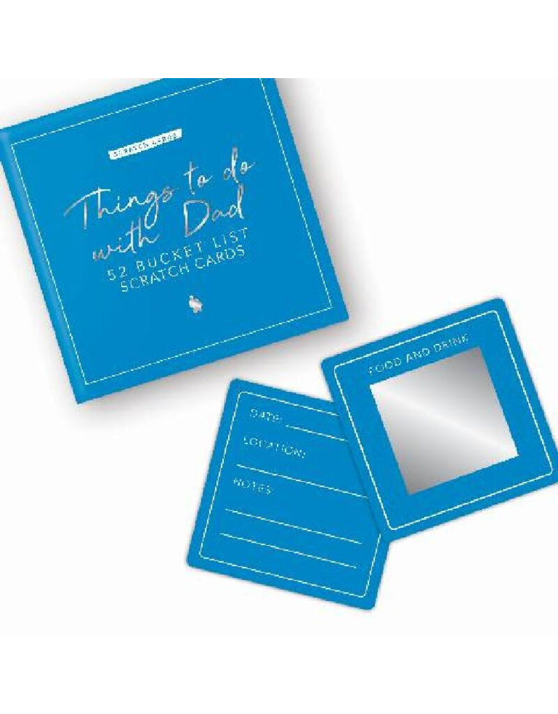 Gift Republic Bucket list scratch cards - Things to do with dad