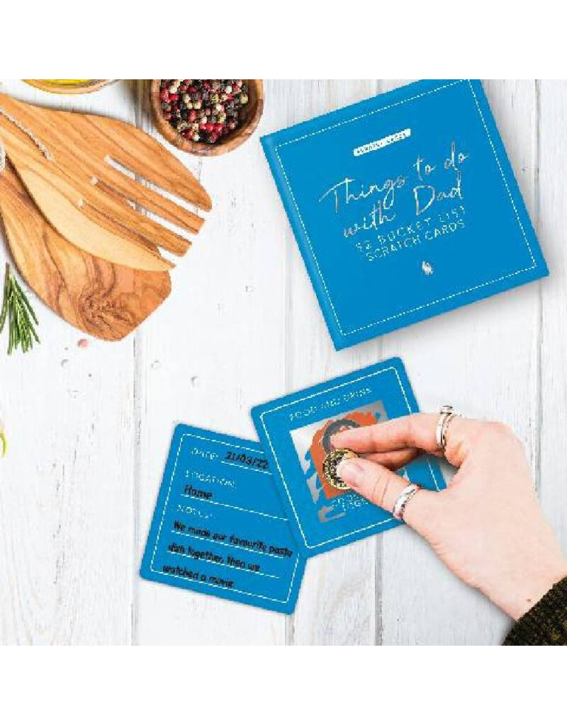 Gift Republic Bucket list scratch cards - Things to do with dad