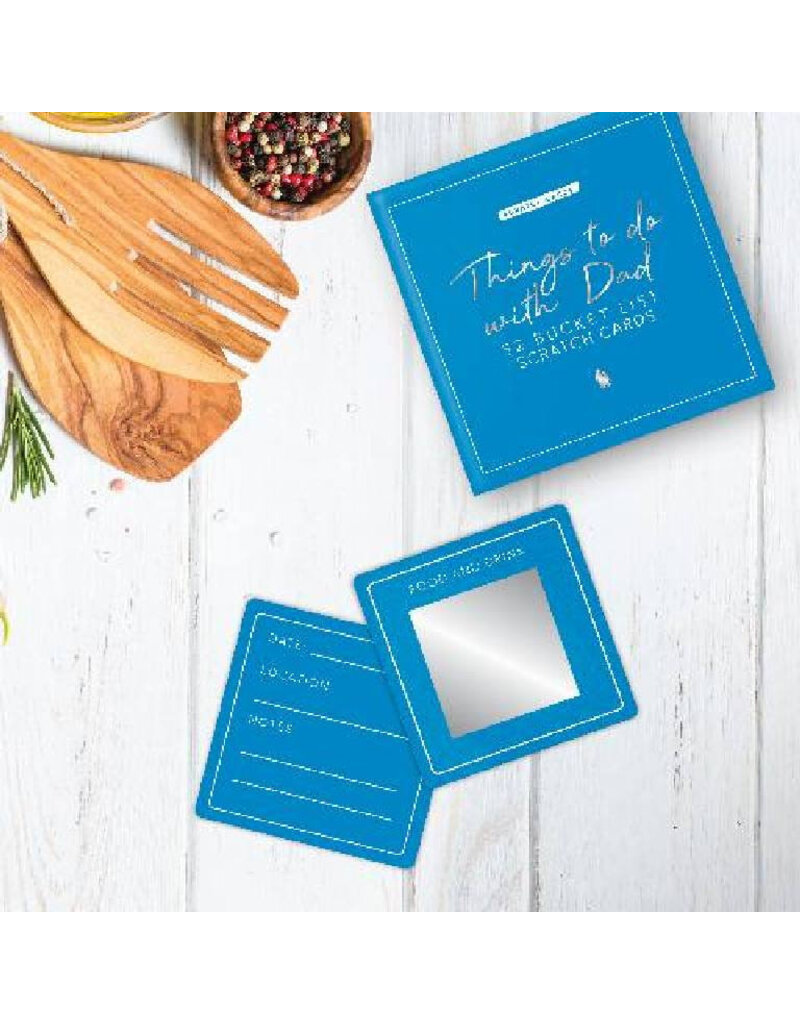 Gift Republic Bucket list scratch cards - Things to do with dad