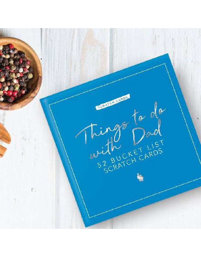 Gift Republic Bucket list scratch cards - Things to do with dad