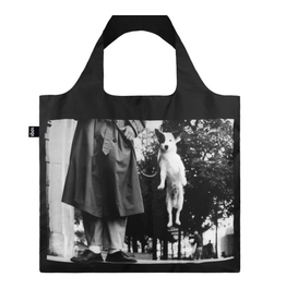 Loqi Opvouwbare tas - M.C. - Dog Jumping (Recycled)