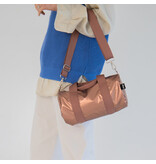 Loqi Weekender Medium - Rose Gold Metallic