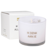 My Flame Lifestyle Geurkaars - Ik denk aan je