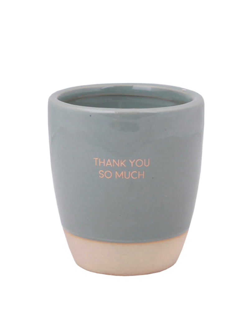 My Flame Lifestyle Geurkaars in koffiekopje - 'Thank you so much'