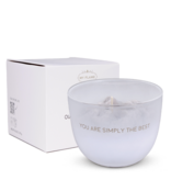 My Flame Lifestyle Geurkaars 'You are simply the best'