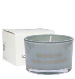 My Flame Lifestyle Geurkaars 'Sending you good luck wishes'