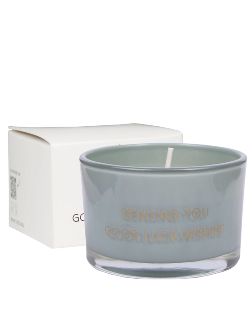 My Flame Lifestyle Geurkaars 'Sending you good luck wishes'