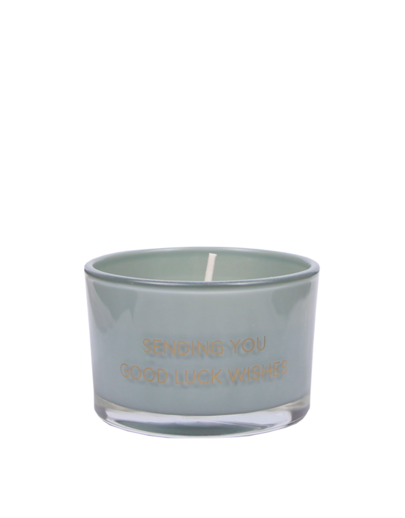 My Flame Lifestyle Geurkaars 'Sending you good luck wishes'