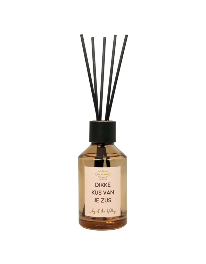 My Flame Lifestyle Geurstokjes - 'Dikke kus van je zus'
