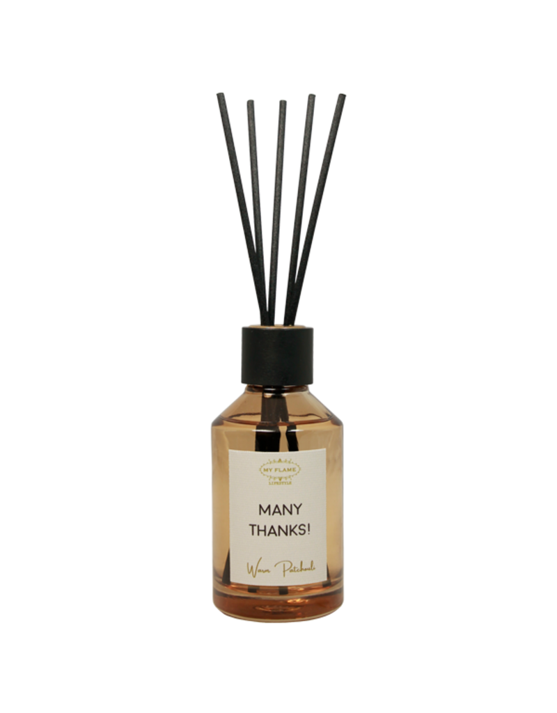 My Flame Lifestyle Geurstokjes - 'Many thanks'