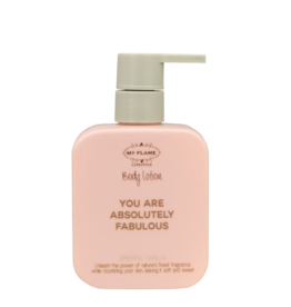 My Flame Lifestyle Body Lotion 'You are absolutely fabulous'