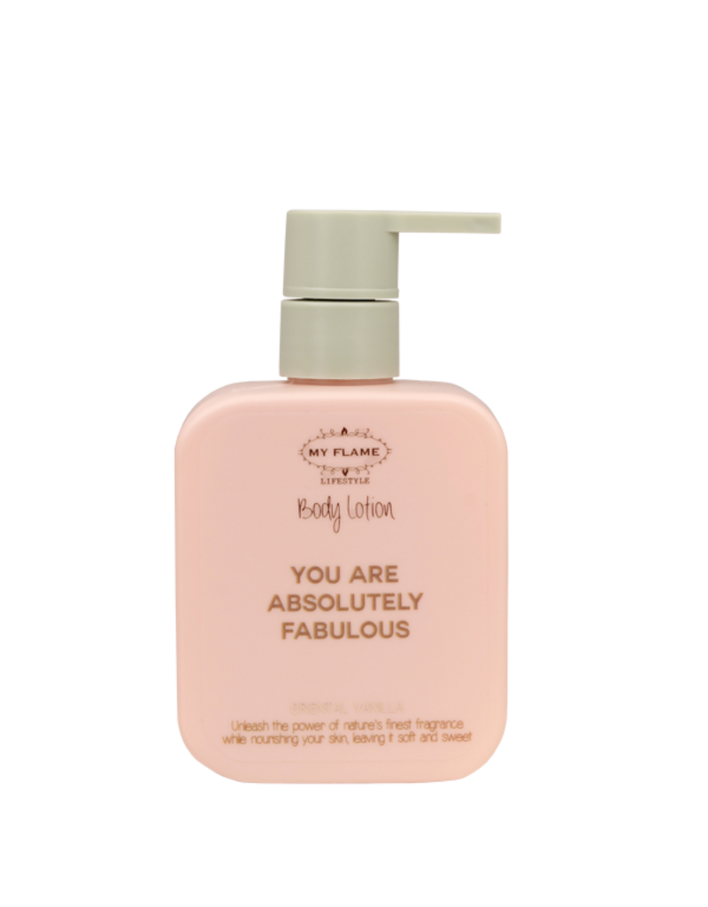 My Flame Lifestyle Body Lotion 'You are absolutely fabulous'
