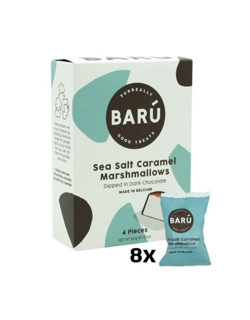 Baru Dark Chocolate -  Sea Salt Caramel Marshmallows (120g)