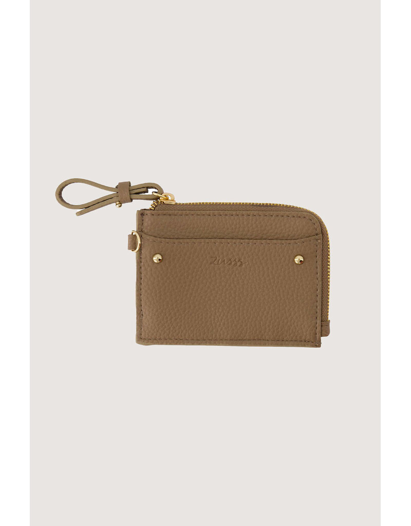 Zusss Kleine portefeuille - dark sand