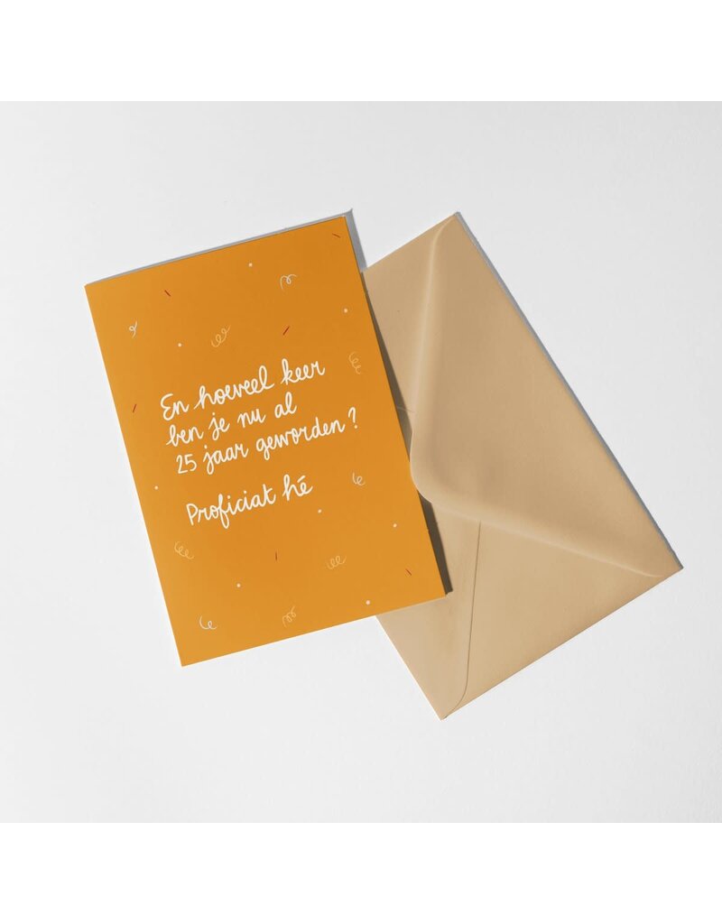 Dujojo Wenskaart - Opnieuw 25 jaar